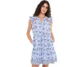 Платье мини Abigail Vineyard Vines с цветочным принтом