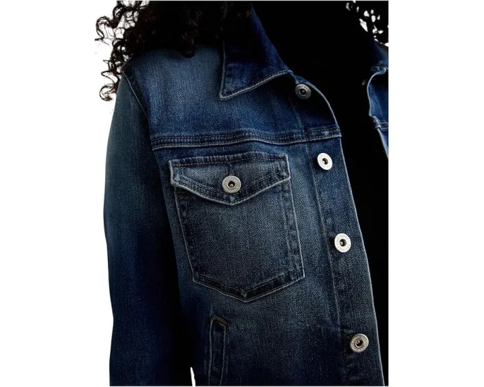 Джинсовая куртка AG Jeans Robyn Fitted с облегающим кроем