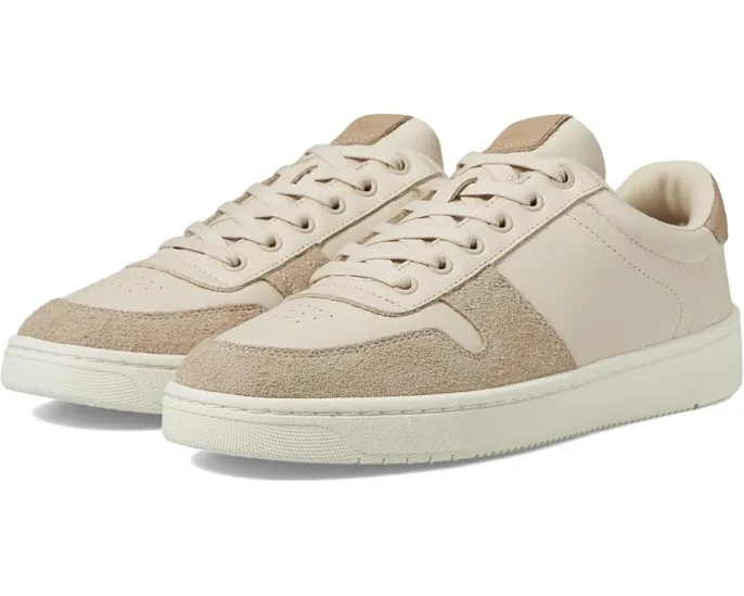 Кроссовки TOMS TRVL LITE Court из кожи и замши с круглым носком