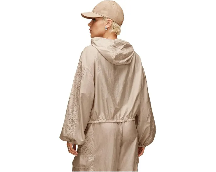 Куртка UGG Chiara Full-zip Hooded Jacket с капюшоном и лазерной резкой Sun Logo Shape