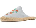 Soludos Oranges Smoking Mule Espadrille с апельсиновым принтом