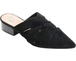 Мюли Kalida с острым носком и перекрещивающимся дизайном от Journee Collection