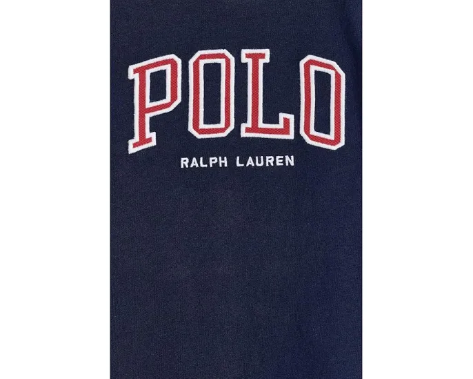 Детская футболка Ralph Lauren с логотипом из хлопкового джерси