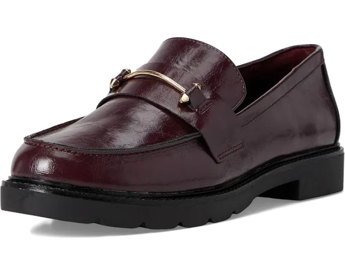 Лоферы Anne Klein Emme из искусственной кожи с круглым носком и мягкой стелькой