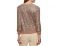 Свитшот Sanctuary Relaxed Sparkle Popover с блестками и длинными рукавами