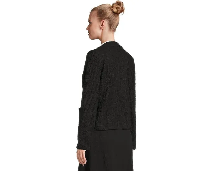 Жакет из органического хлопка с круглым вырезом от Eileen Fisher