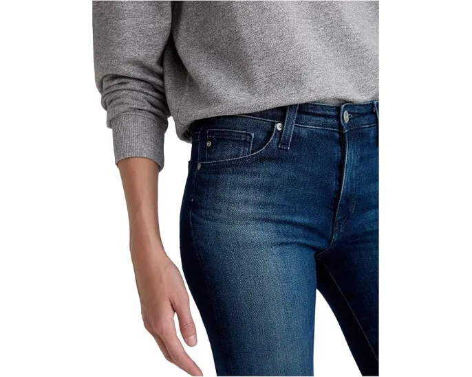 AG Jeans Джинсы Farrah Mid Rise Skinny с облегающим силуэтом и средней посадкой