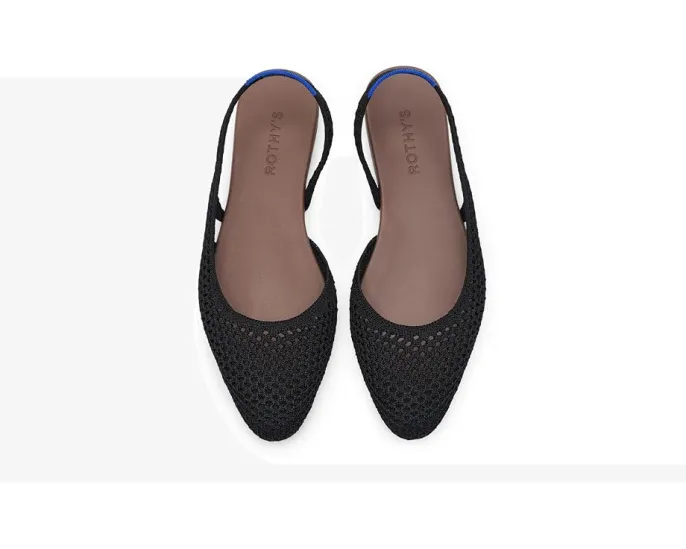 Туфли Rothy's The Almond Slingback с миндалевидным носком и ремешком на пятке