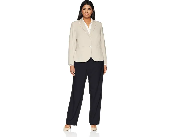Брюки Calvin Klein Plus Size Classic Fit Lux Pant для полных размеров