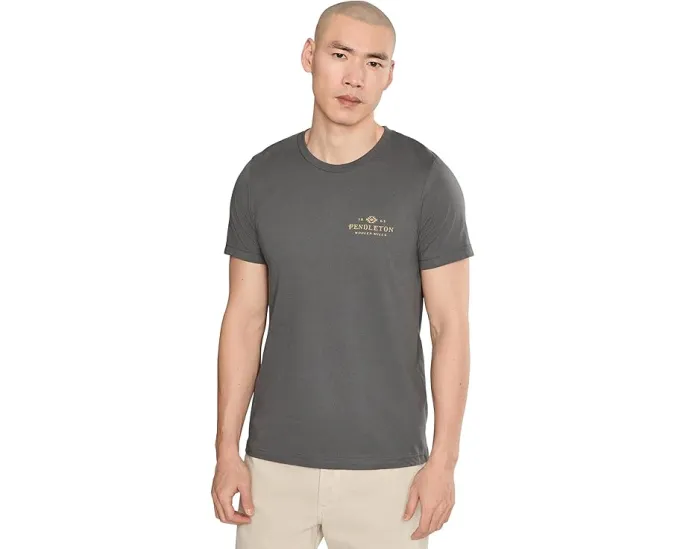 Футболка Pendleton Vintage Stamp Logo с принтом