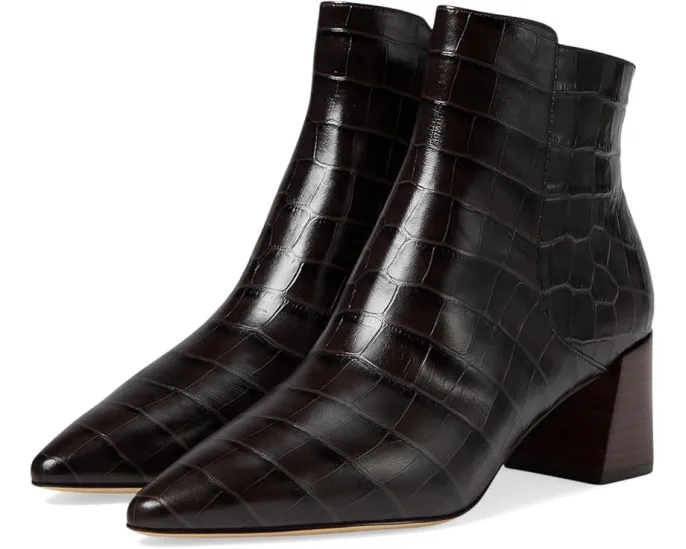 Ботинки Cole Haan Catlyn Block Heel Bootie на каблуке с заостренным носком