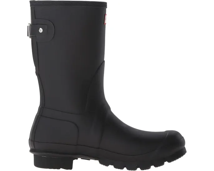 Резиновые сапоги Hunter Original Short Back Adjustable с регулируемым ремешком и водонепроницаемой конструкцией