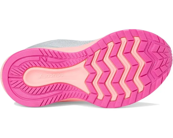 Детские кроссовки Saucony Cohesion KDZ с верхом из кожи и сетки