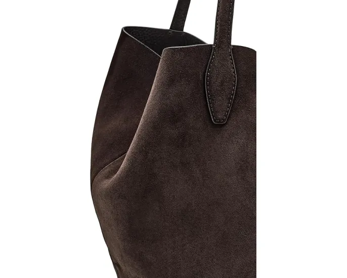 Madewell Сумка-шопер Oversized Shopper Tote из замши большого размера