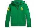 Толстовка Polo Ralph Lauren Kids с молнией спереди из флиса с логотипом Big Pony