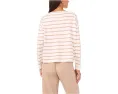 Stripe Long Sleeve with Rolled Edge