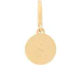 Подвеска Kate Spade New York Mini S с гравировкой из латуни