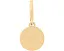 Подвеска Kate Spade New York Mini S с гравировкой из латуни