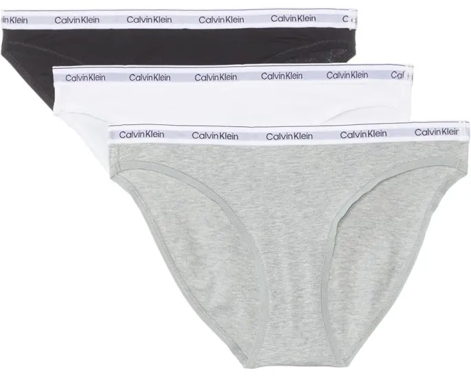 Набор бикини Calvin Klein Modern Logo 3 шт. с логотипом