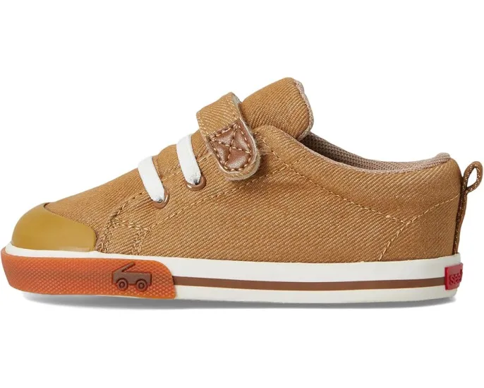 Детские кроссовки See Kai Run Stevie II с застежкой на липучке и печатью APMA