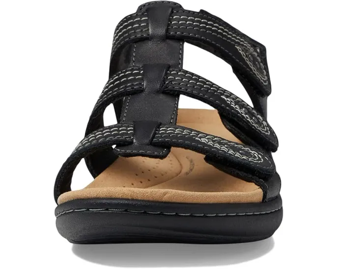 Сандалии Clarks Laurieann Vine с квадратным каблуком и открытым носком