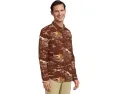 Рубашка L.L.Bean Signature 1933 из замши с длинным рукавом и узором классического кроя