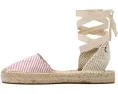 Ботинки Seersucker Lauren Lace-up Espadrille Soludos на шнуровке