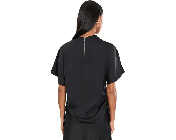 Топ Leslie с капюшоном и застежкой-молнией сзади от AllSaints