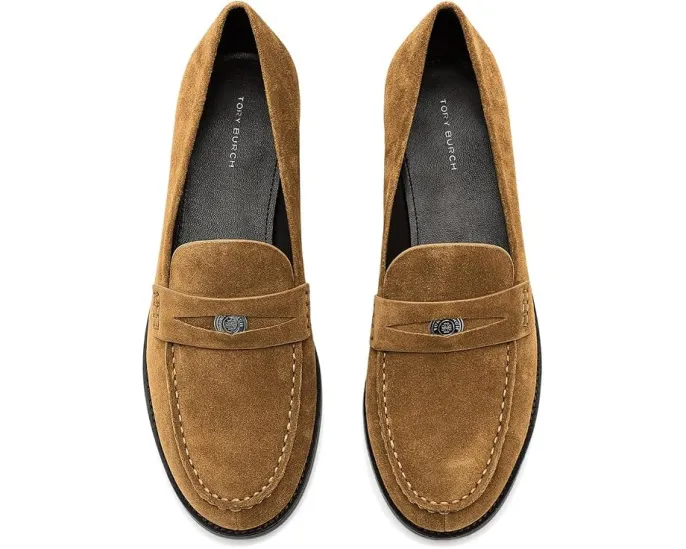 Классические лоферы Tory Burch с ремешком для монетки
