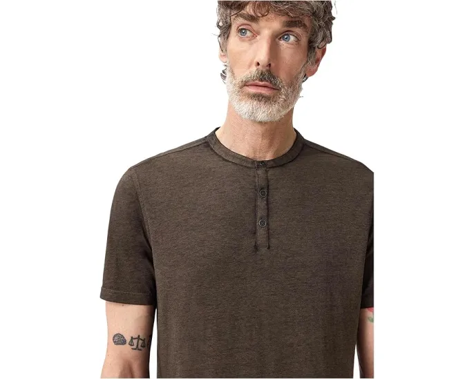 Топ John Varvatos Duke Henley из органического хлопка