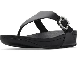 Сандалии FitFlop Lulu с кристальной пряжкой и анатомической стелькой
