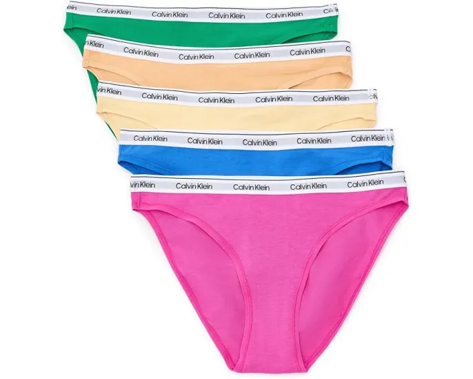 Набор из 5 трусов бикини Icon Logo Bikini 5-Pack Calvin Klein