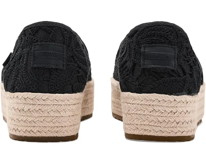 TOMS Valencia на платформе с удобной стелькой OrthoLite для повседневной носки
