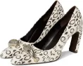 Туфли лодочки Tory Burch Pierced Xl Pumps 90 мм с принтом