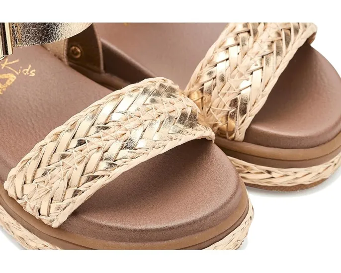 Детские сандалии Mia Kids Lil Buffy на танкетке с регулируемой пряжкой