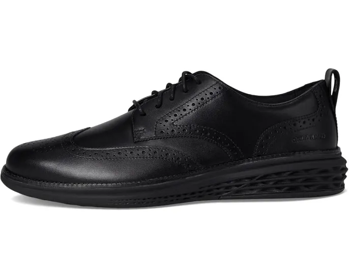 Оксфорды Cole Haan Grand Hurrion Wing Tip с кожаным верхом и подошвой EVA