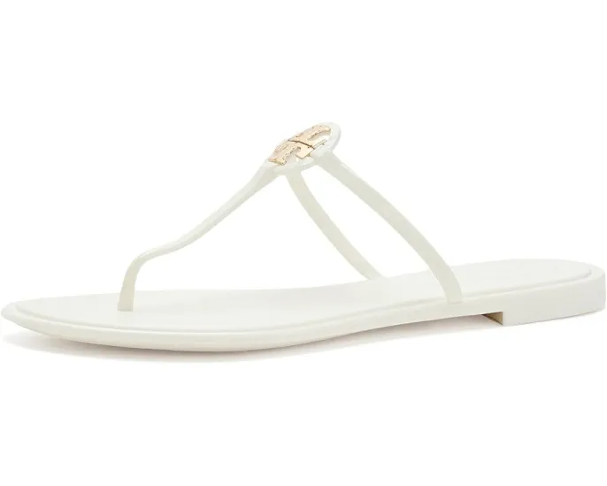 Желейные босоножки Tory Burch Mini Miller с логотипом Double T