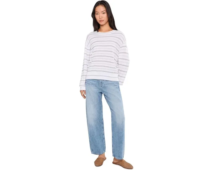 Свитер Splendid Finn с разноцветными полосками и длинными рукавами