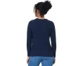 Свитер L.L.Bean Midweight Cotton Slub с воротником-стойкой и длинным рукавом
