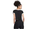 Детская укороченная футболка Nike Kids Sportswear из мягкого джерси