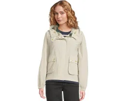 Куртка Barbour Mae дождевик с капюшоном и подкладкой в клетку