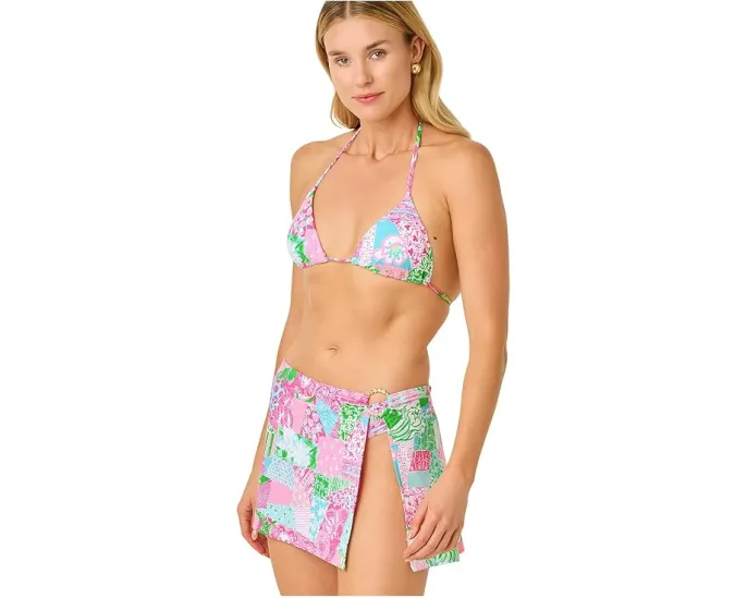 Юбка-мини Kohala для пляжа с высоким разрезом Lilly Pulitzer
