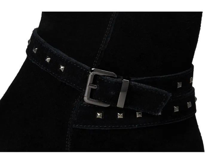 Ботильоны Kelson из мягкого нубука с меховой подкладкой и пряжкой