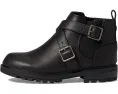 Детские ботинки Kylee от Nina Kids с квадратным носком Black Tumbled