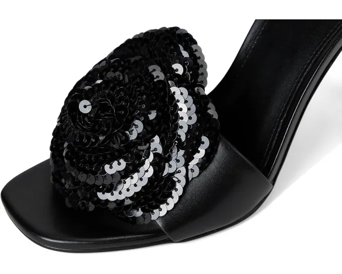 Босоножки Elodie на шпильке с цветочным декором от MICHAEL Michael Kors