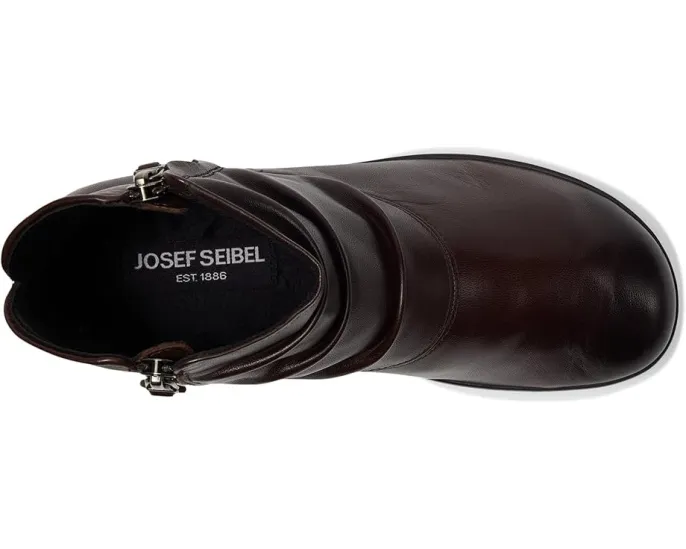 Ботильоны Josef Seibel Naly 24 с боковыми молниями и круглым носком