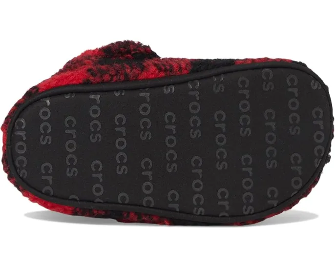 Детские тапочки Crocs Classic Cozzzy с искусственным мехом и противоскользящей подошвой