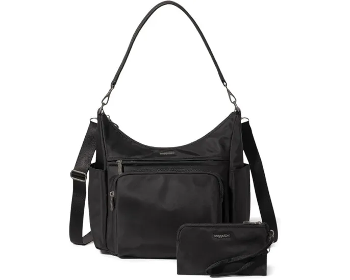 Сумка хобо Baggallini Nolita Convertible с ремнями кроссбоди и на плечо