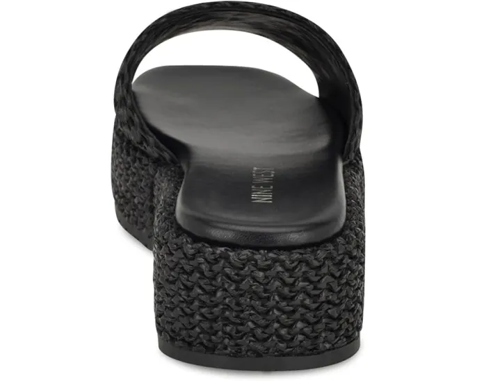 Сандалии Nine West Keziah на платформе с плетеными деталями