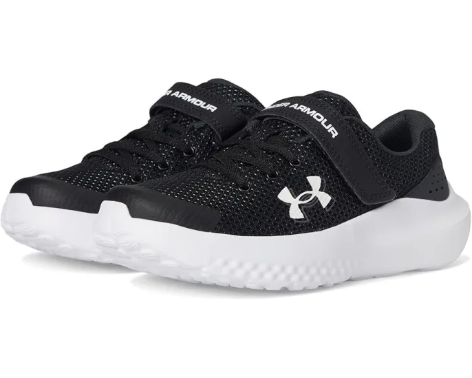 Детские кроссовки Under Armour Surge 4 на липучке для бега и активного отдыха